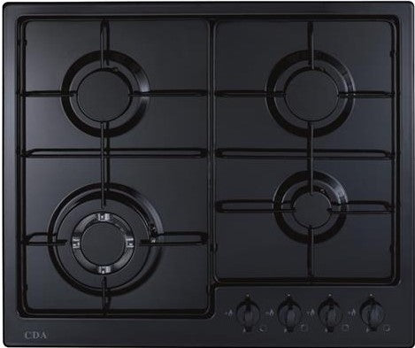 Dark Slate Gray HG6251BL Four burner gas hob