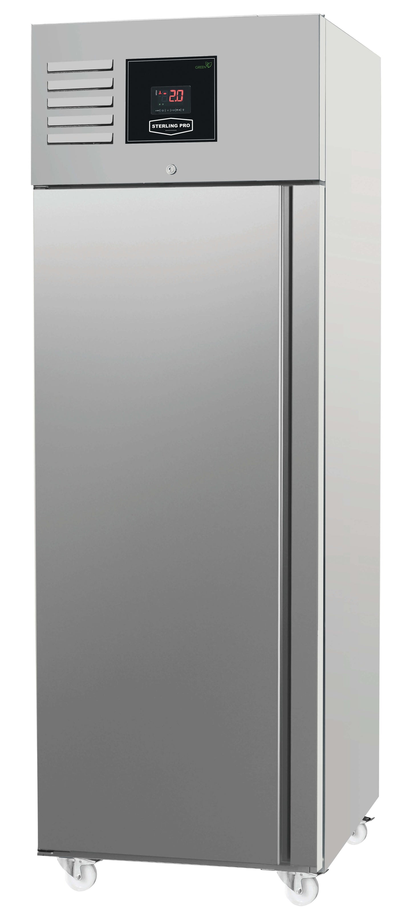 Dark Gray Sterling Pro Vantage XPI700L Single Door Storage Cabinet Fridge, 700 Litres - Low Stock
