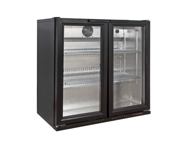 Dark Slate Gray Sterling Pro GRADED Green BBS220HINGED Premium Double Door Hinged Bottle Cooler, 223 Litres - Out Of Stock
