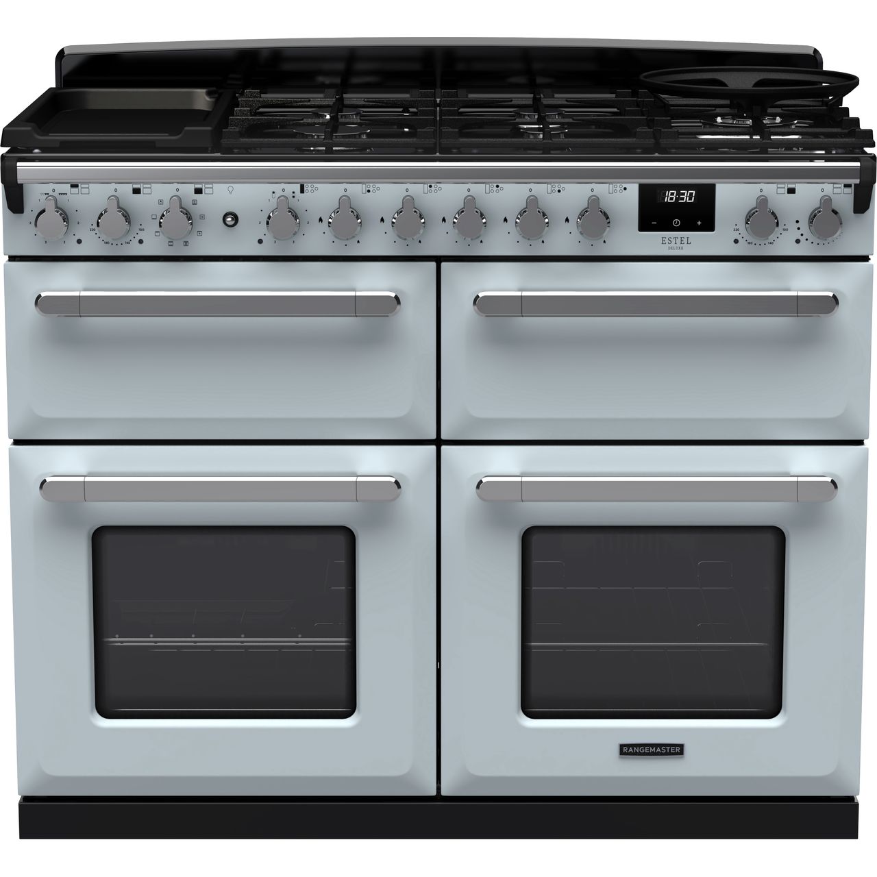 Dark Gray Rangemaster Estel Deluxe 110 Range Cooker, 1092 mm
