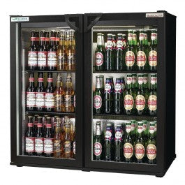 Dark Slate Gray Autonumis RVC00001 EcoChill Double Door Bottle Cooler, 156 x 330ml Bottles / 288 x 330ml Cans - Contact Us For Availability