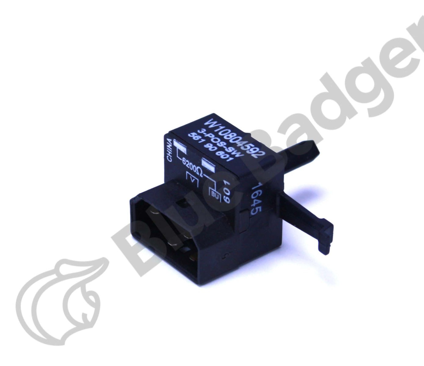 Dark Slate Gray Whirlpool 3LWED4705FW Switch Rotary - Part Number C00508896 - Low Stock