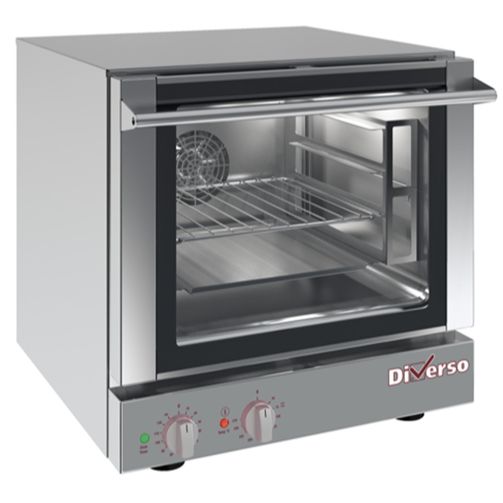 Light Slate Gray Diverso WR-G023-1D Electric convection oven 4x GN 2/3 - Contact Us For Availability