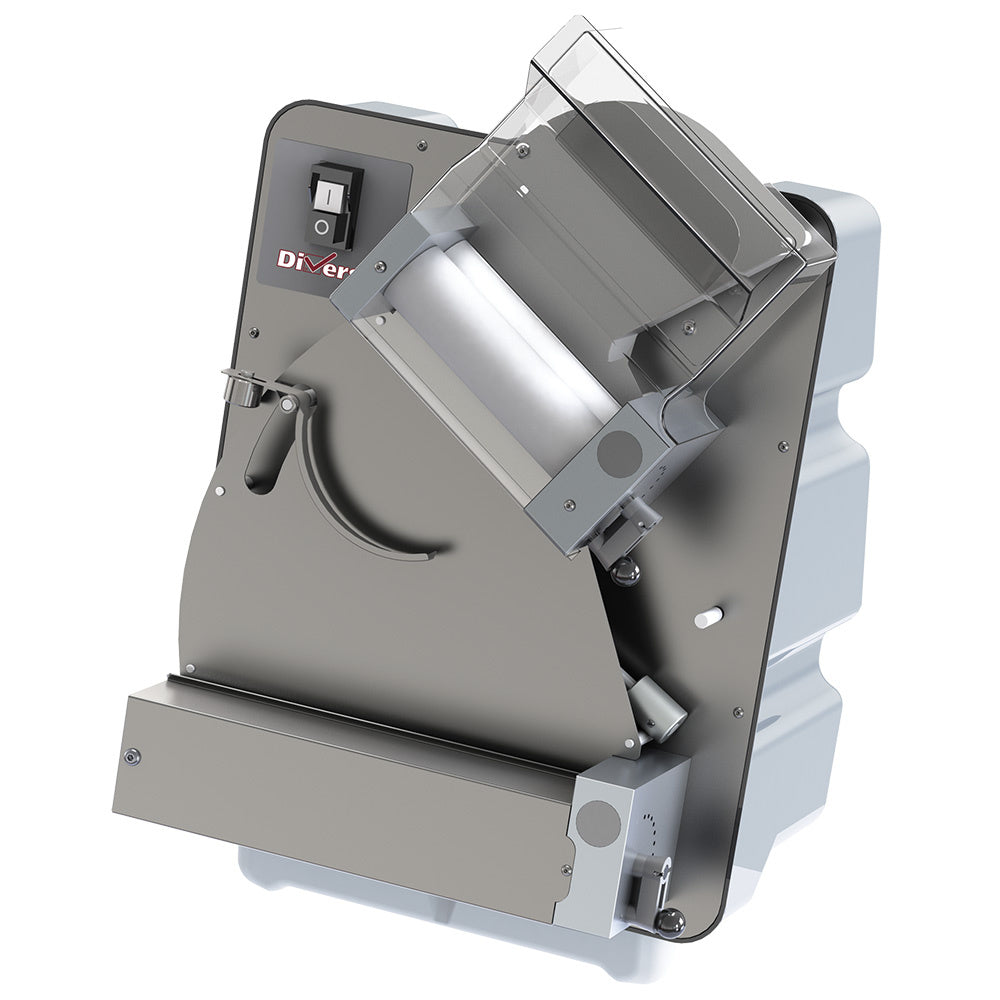 Light Slate Gray Diverso WR-LP30-M Pizza roller Ø 300 mm, 2 rollers, in stainless steel /ABS - Contact Us For Availability