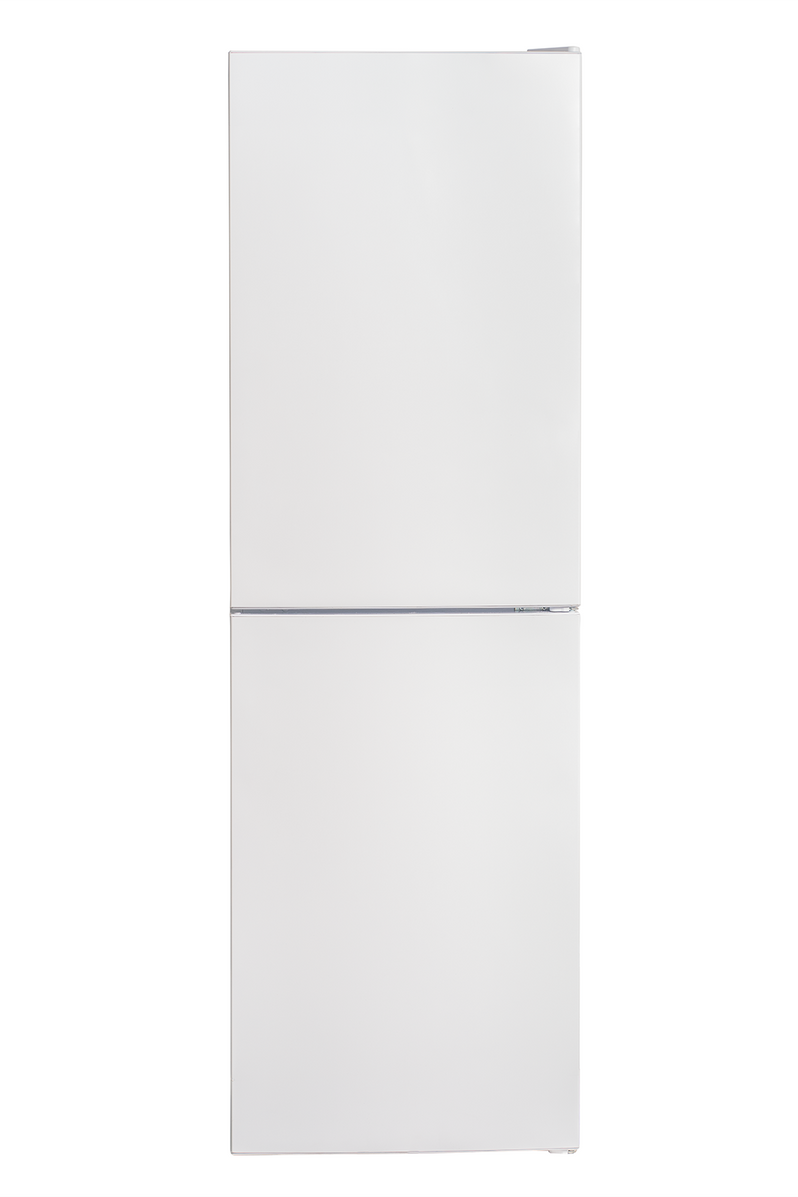 Lavender SIA 50/50 Split White Freestanding 252L Combi Fridge Freezer