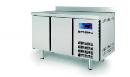 Light Gray Coreco TGC-135-S 2 Door Preparation Counter Freezer, 255 Litres - Special Order