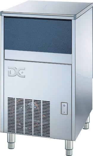 Light Gray DC DCP32-15A Self Contained Hollow Ice Machine, 32kg/24hrs Output / 15kg Storage - Contact Us For Availability