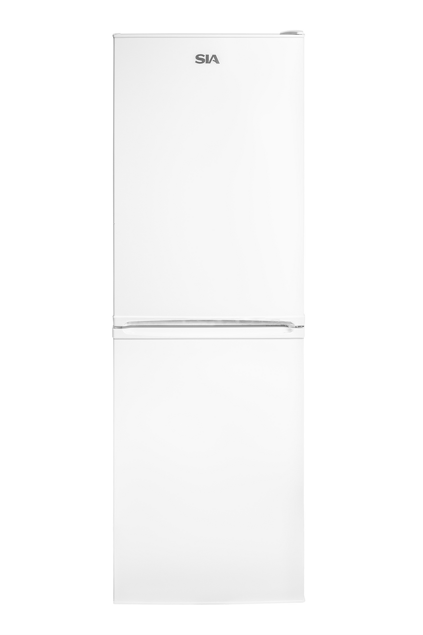 White Smoke SIA White Freestanding 149L Combi Fridge Freezer