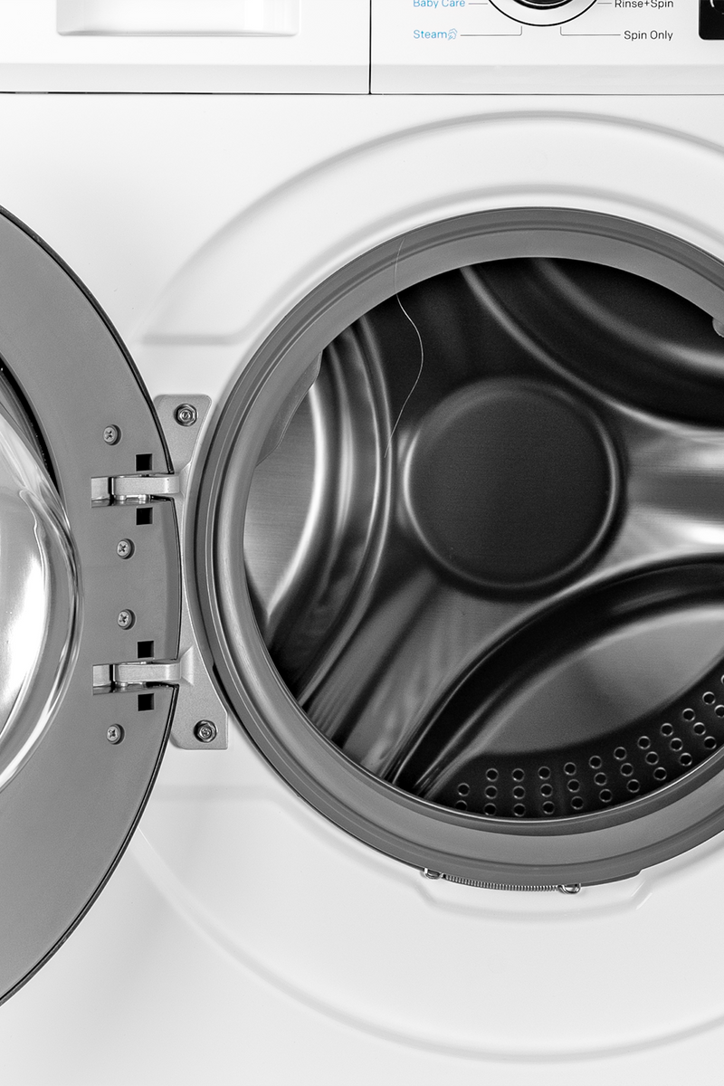 Light Gray SIA 10kg 1400RPM Freestanding Washing Machine