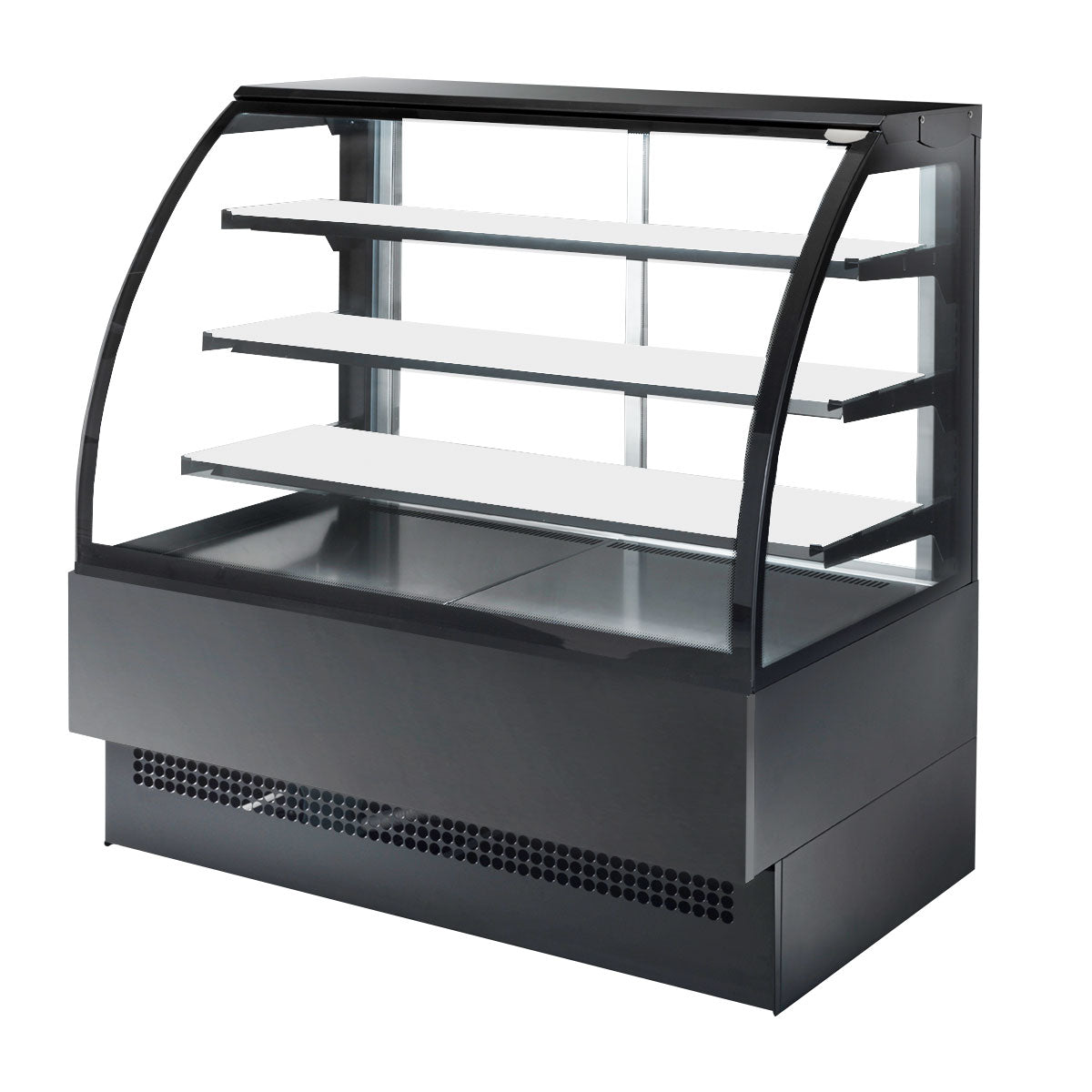 Dark Slate Gray Sterling Pro EVO120-BLACK-R290A Patisserie Counter, 1280mm - In Stock