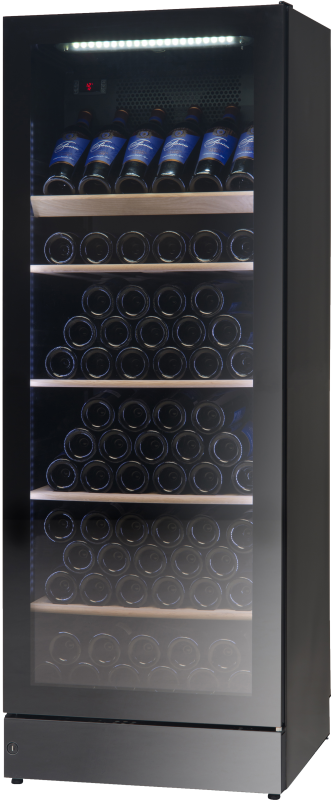 Dark Slate Gray Vestfrost GRADED WFG 155 Upright Wine Cabinet, 383 Litres - Out Of Stock