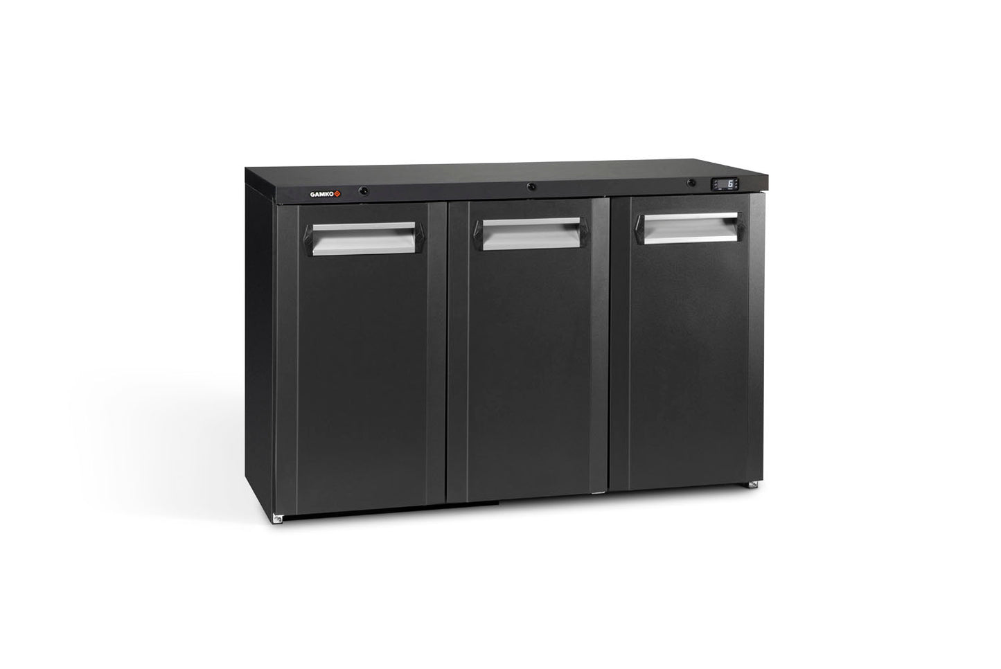 Dark Slate Gray Gamko Maxiglass MG3/315 Maxiglass Hinged Solid Triple Door Undercounter Bottle Cooler, 315 Litres - Contact Us For Availability
