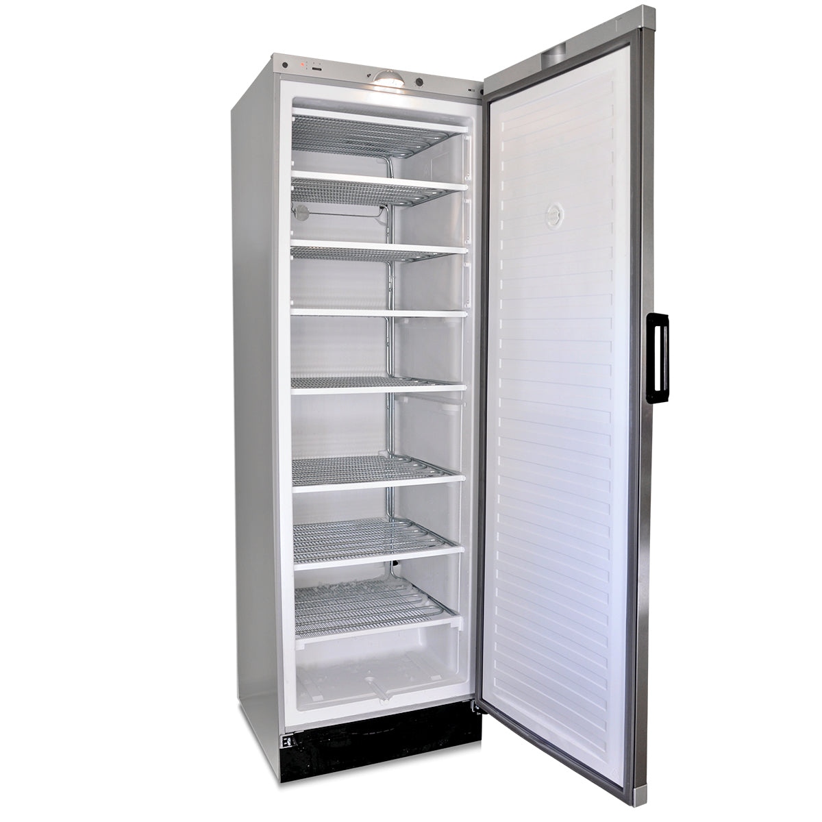 Gray Vestfrost CFS344-STS Single Door Commercial Stainless Steel Upright Freezer, 345 Litres - Out Of Stock