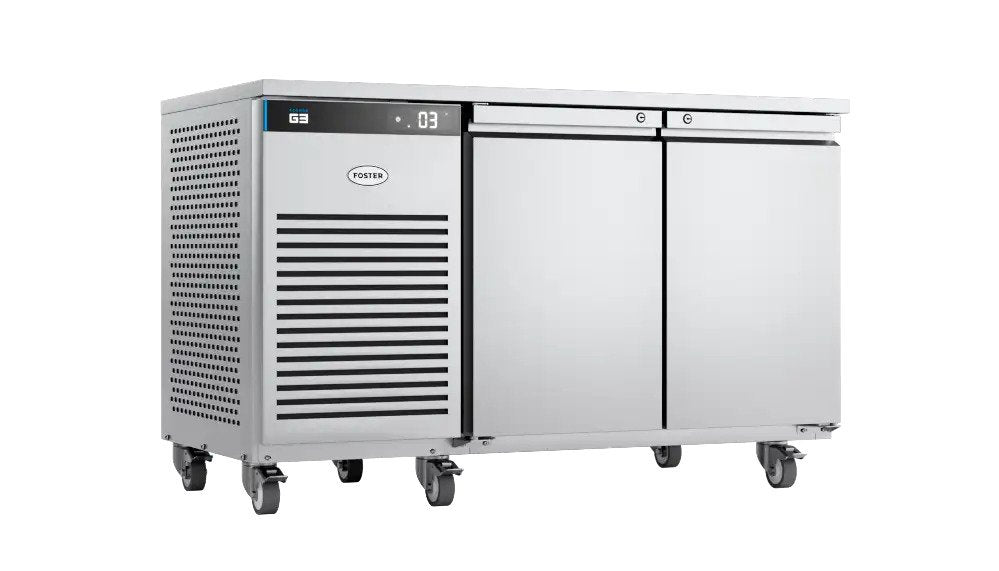 Light Gray Foster EP1/2H/43-104 EcoPro G3 2 Door Refrigerated Counter, 280 Litres - Contact Us For Availability