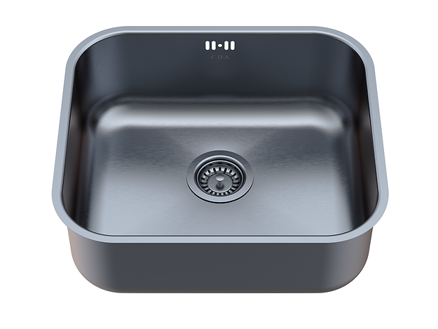 Dark Slate Gray CDA KCC33GM Undermount sink