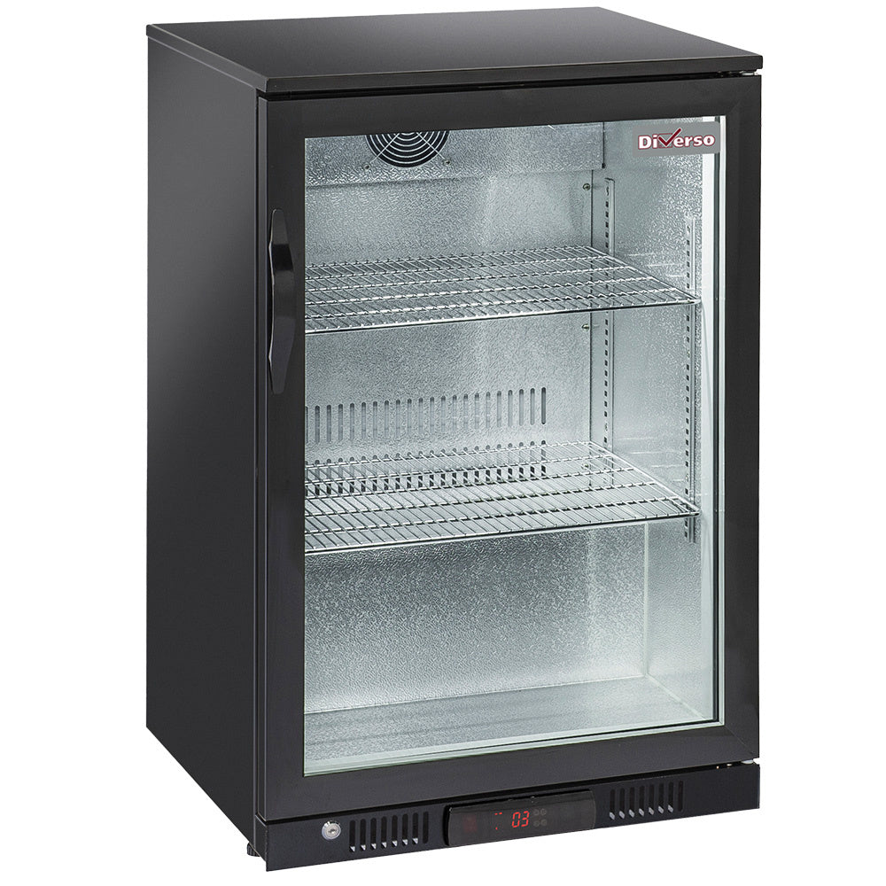Dark Slate Gray Diverso WR-TAB1-B1 Ventilated "back bar" bottle cooler, 1 swing glass door - Contact Us For Availability