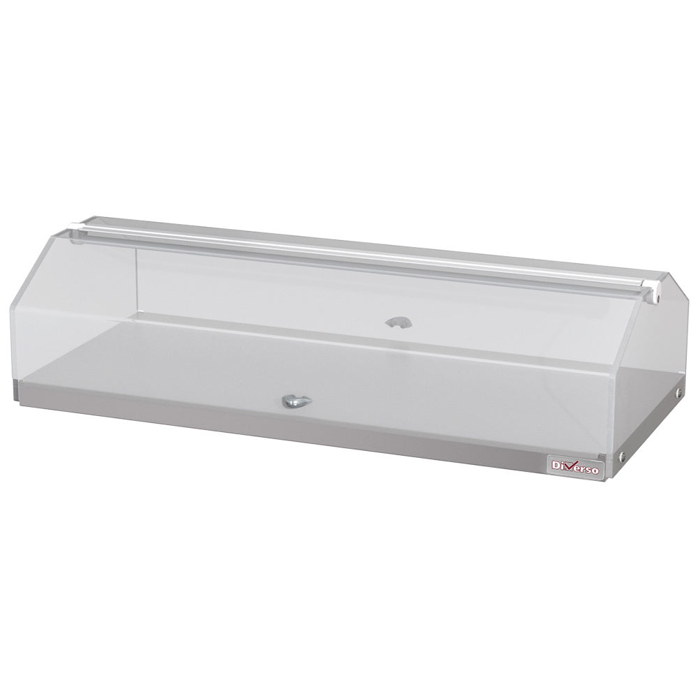 Gray Diverso WR-NVN1-78 Countertop neutral display case, 1 level L800mm - Contact Us For Availability