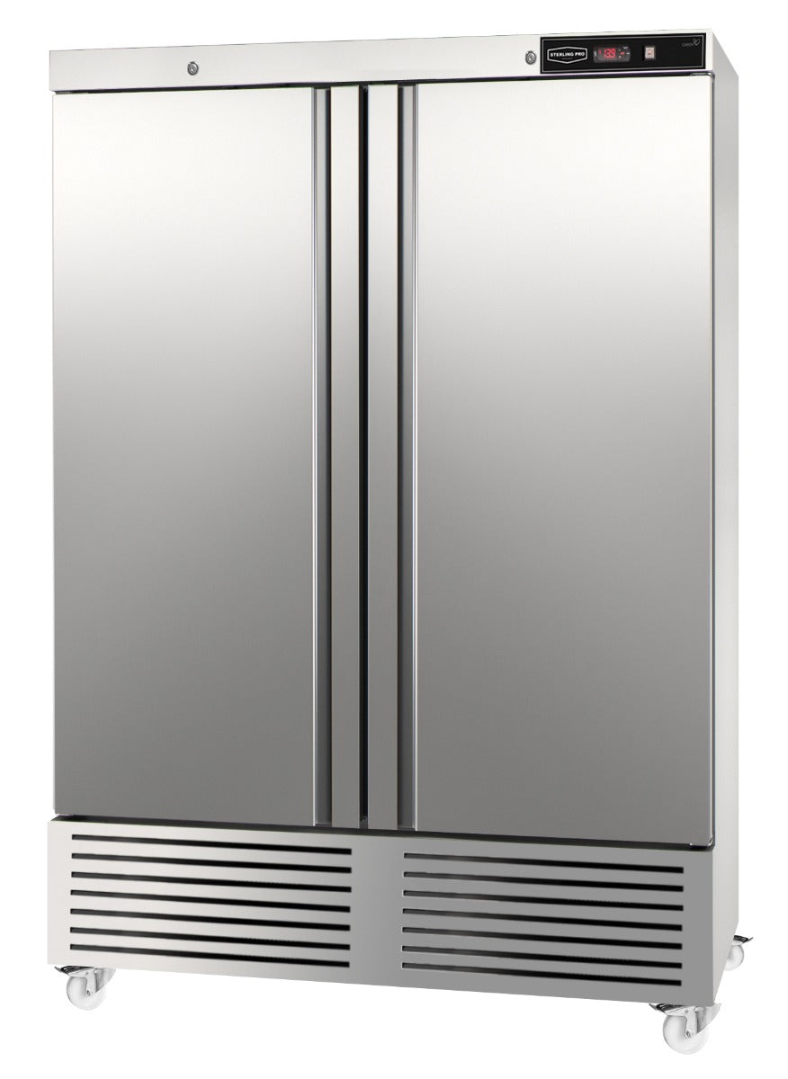 Gray Sterling Pro Green SNI122 Double Door Gastronorm Freezer Cabinet, 1200 Litres - In Stock