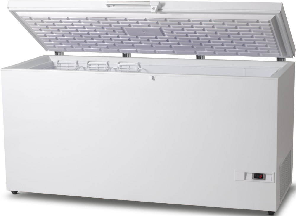 Light Gray Vestfrost VT546 Low Temperature (-25 °C to -45 °C) Chest Freezer, 495 Litres - Low Stock