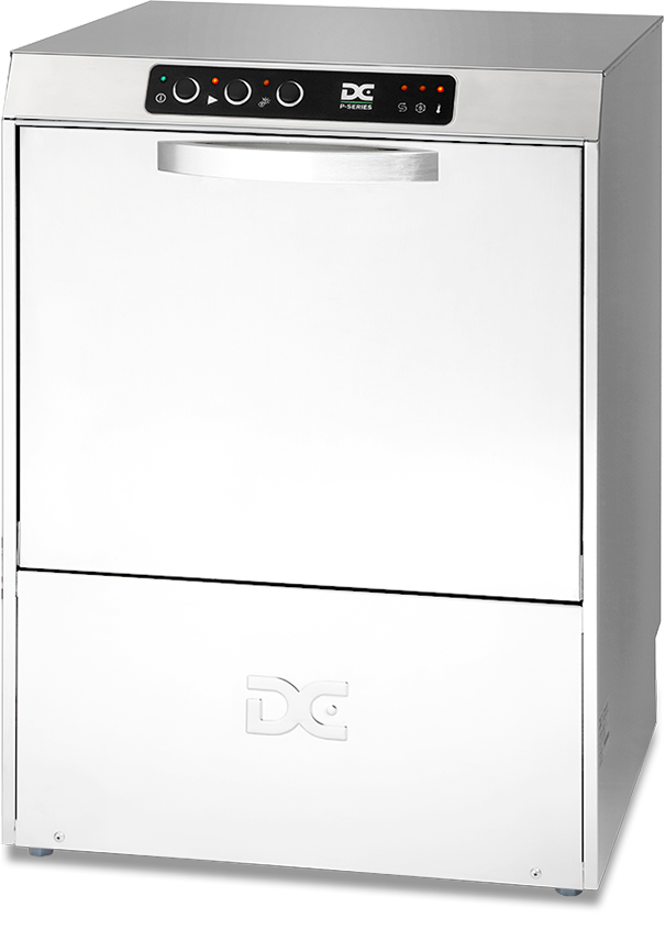 White Smoke DC PG50AD Premium Range 500mm Basket Frontloading Commercial Glasswasher with Drain Pump, 30 Pint Capacity - Contact Us For Availability