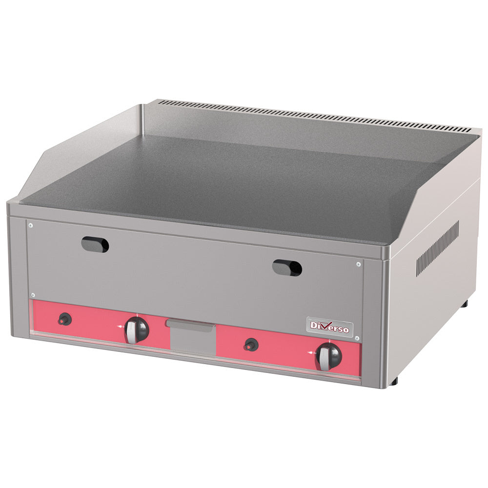 Rosy Brown Diverso WR-FTG-Z2 Flat gas cooking plate 8 kW - Contact Us For Availability