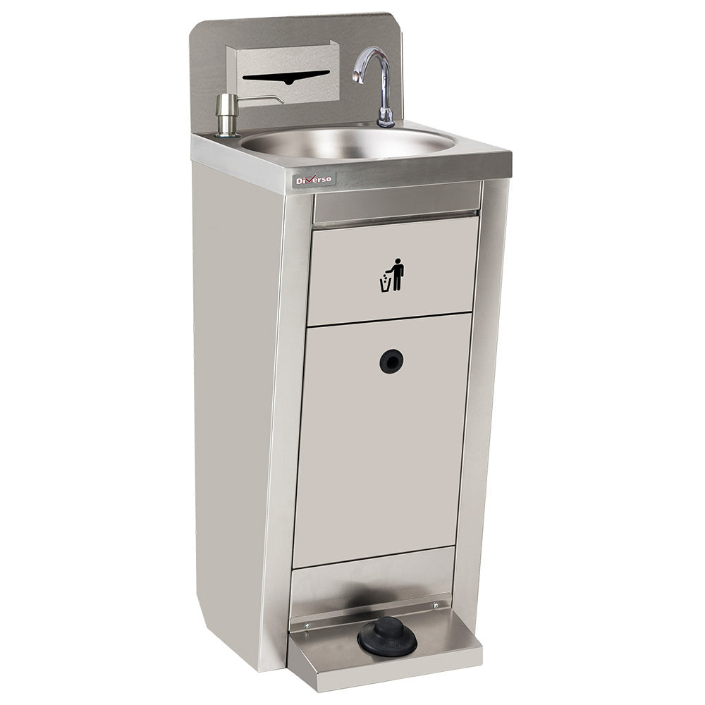 Gray Diverso WR-LV41-PW Freestanding hand wash basin - Contact Us For Availability