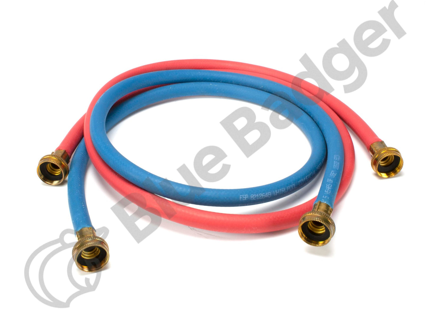 Steel Blue Whirlpool 3LWTW4815FW Inlet hoses - Part Number C00533040 - Out Of Stock