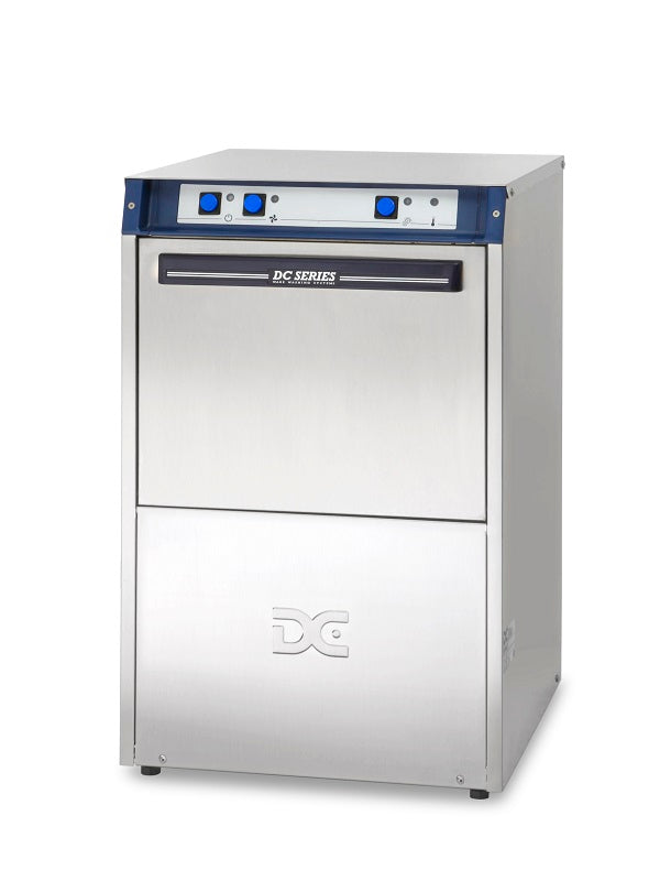 Light Gray DC PD40 Premium Range 400mm Basket Frontloading Commercial Dishwasher, 11 Plates - Contact Us For Availability