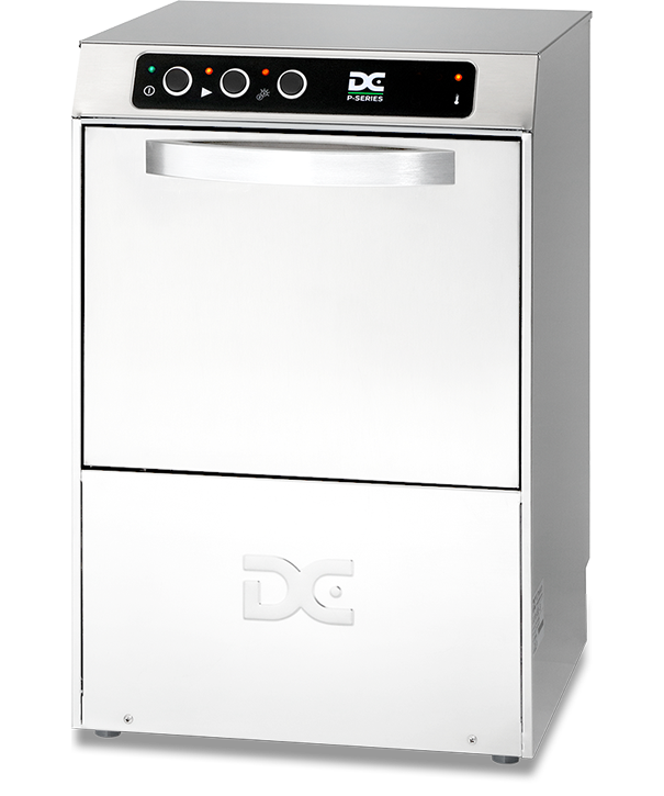 White Smoke DC PG40AIS Premium Range 400mm Basket Frontloading Commercial Glasswasher with Break Tank, Integral Water Softener & Drain Pum - 18 Pint Capacity - Contact Us For Availability