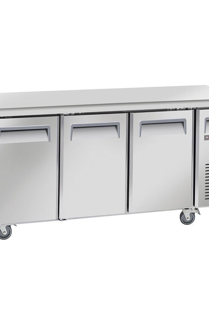 Light Gray Diverso WR-GTN3-3N Cooling table, ventilated, 3 doors GN 1/1 - Contact Us For Availability
