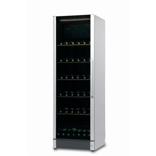 Black Vestfrost GRADED FZ365W-SILVER Multi-Zone Upright Wine Cooler, 368 Litres - Out Of Stock