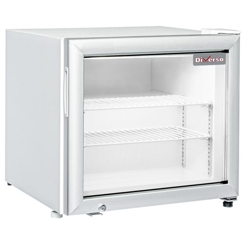 Light Gray Diverso WR-TOPB-05 Display table model negative temperature, 50 liters - Contact Us For Availability