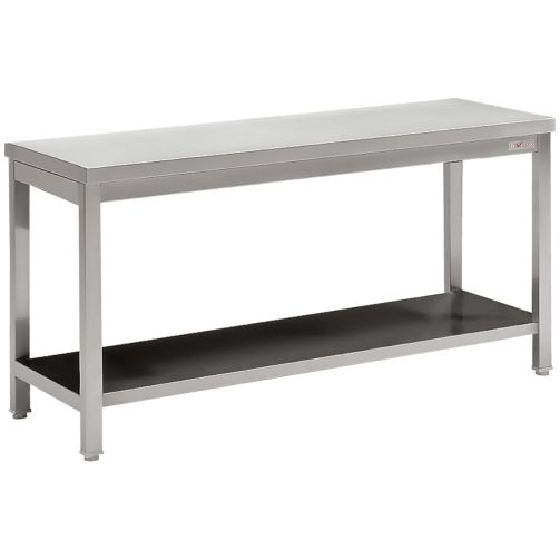 Gray Diverso WR-TXT2-12 Work table ECO with undershelf - Contact Us For Availability