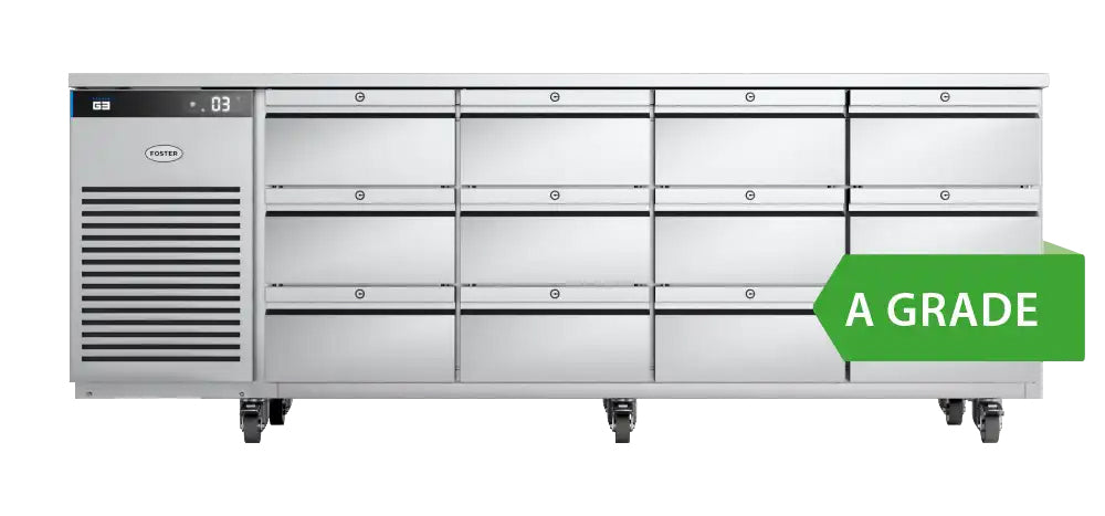 Light Gray Foster EP1/4H/43-336 EcoPro G3 12 Drawer Refrigerated Counter, 585 Litres - Contact Us For Availability
