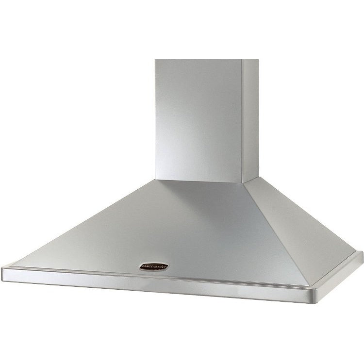 Dark Gray Rangemaster 110 Chimney Hood, Width 1100 mm