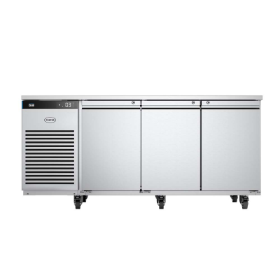 Light Gray Foster EP1/3H/43-212 G3 EcoPro 3 Door Refrigerated Counter with Drawers, 435 Litres - Contact Us For Availability