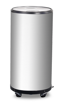 Light Gray Vestfrost CC61 Can Cooler/Party Merchandiser, 61 Litres - Low Stock