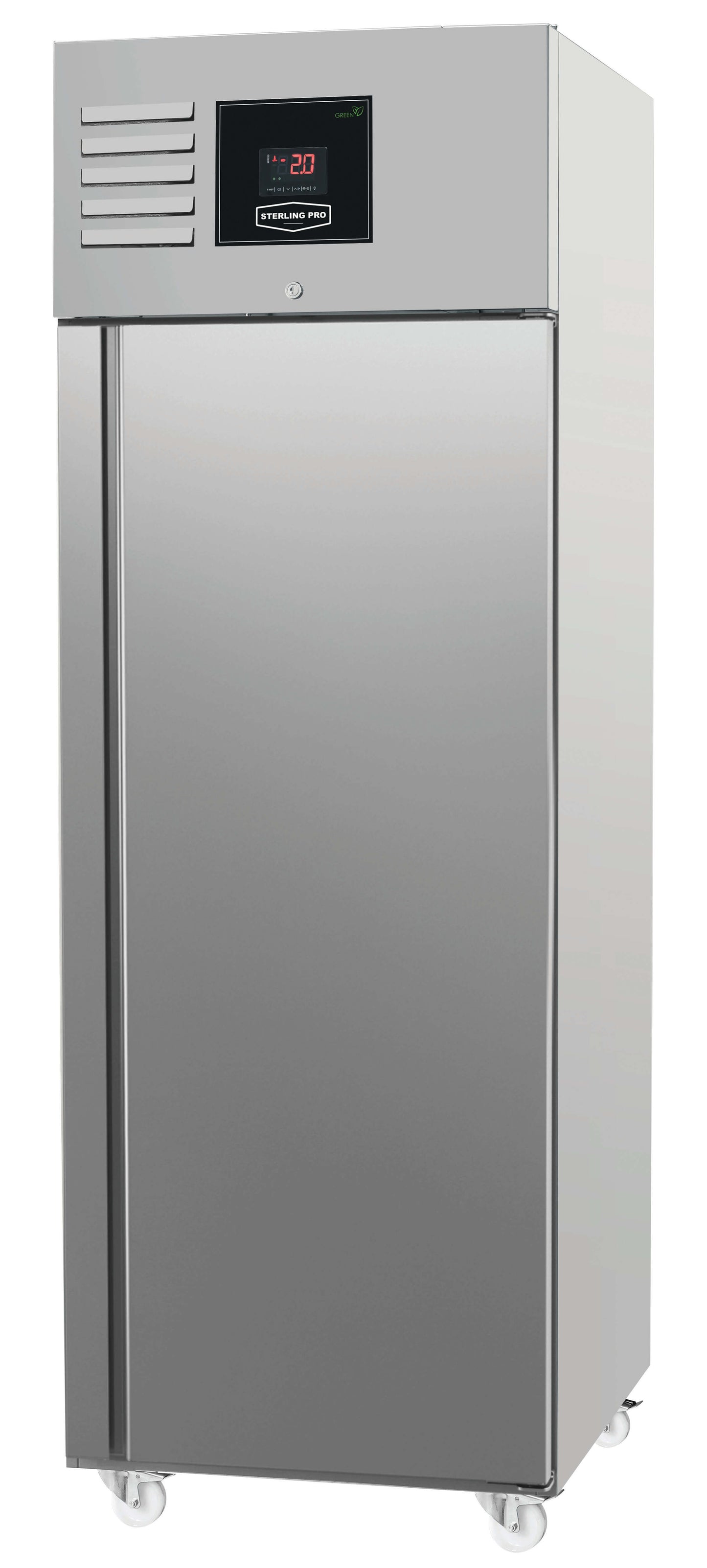 Dark Gray Sterling Pro Vantage XPI700R Single Door Storage Cabinet Fridge, 700 Litres - Low Stock