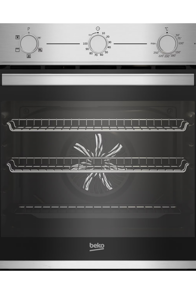 Dark Slate Gray Beko 60cm Built-In Stainless Steel Single Fan Oven