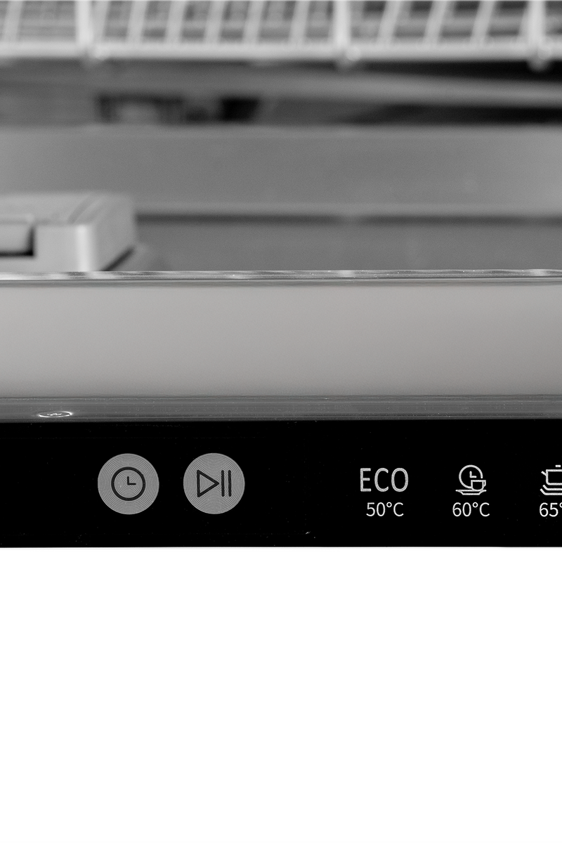 Light Slate Gray SIA SBID6013 60cm Integrated Dishwasher