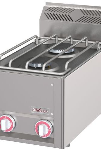 Dark Gray Diverso WR-G2FT-01 Gas cooker 2 burners- Contact Us For Availability