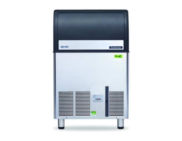 Light Gray Scotsman AC 177 Eco-X Self Contained Gourmet Ice Maker, 84kg/24hrs Output / 48kg Storage - Contact Us For Availability