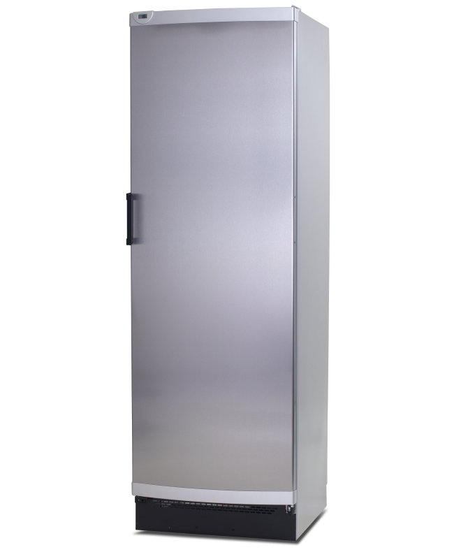 Dark Gray Vestfrost GRADED CFKS471-STS Single Door Commercial Stainless Steel Upright Fridge, 333 Litres - Out Of Stock