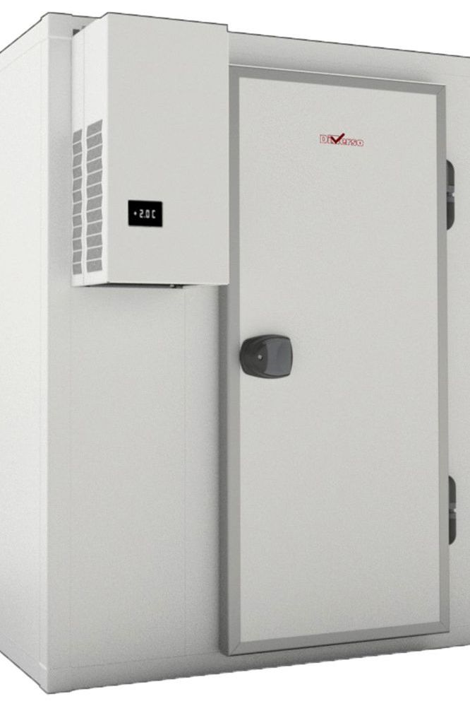 Light Gray Diverso WR-Z2226-8V-R2 Room ISO 80 with group, int. dim. 2030 x 2030 x h2030mm - Contact Us For Availability