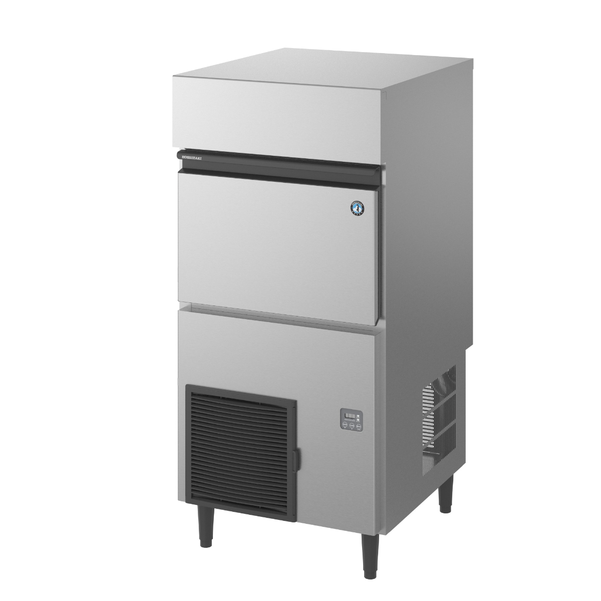 Gray Hoshizaki KM-140C-HC-W Crescent Cube Ice Maker, 138kg Output / 47kg Storage - Contact Us For Availability