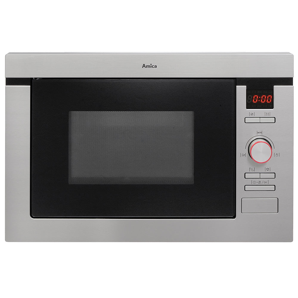 Gray AMM25BI Amica Built-in microwave oven and grill