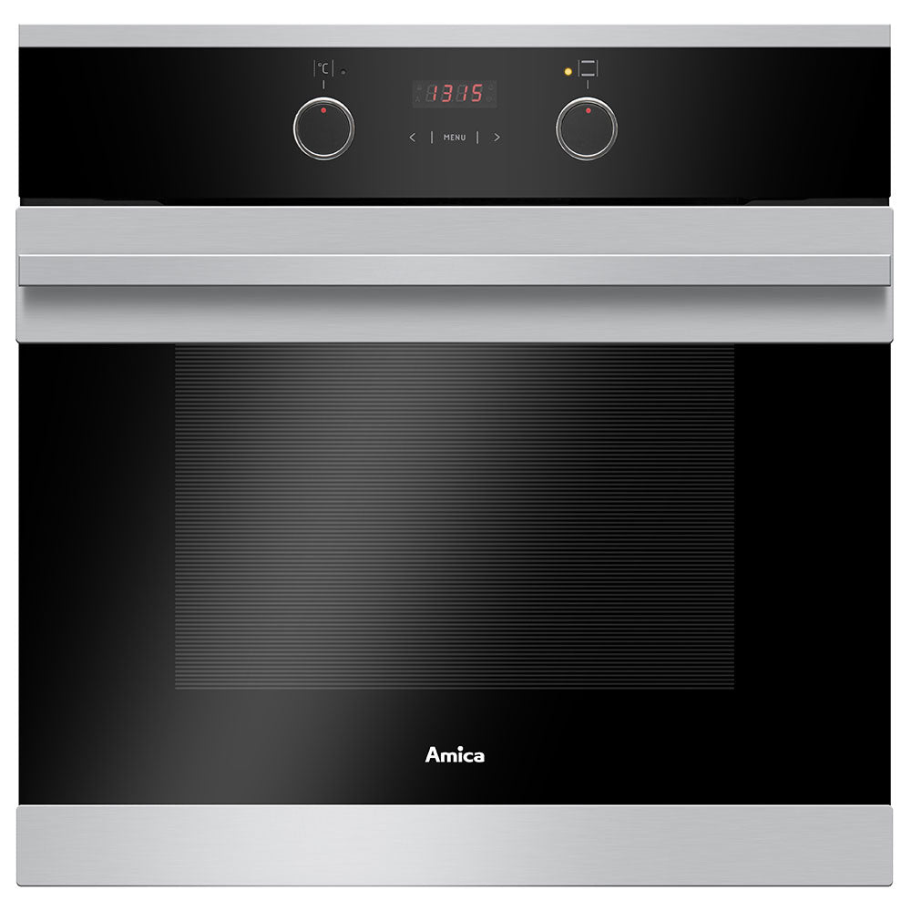 Gray ASC310SS Amica Six Function Electric Fan Oven