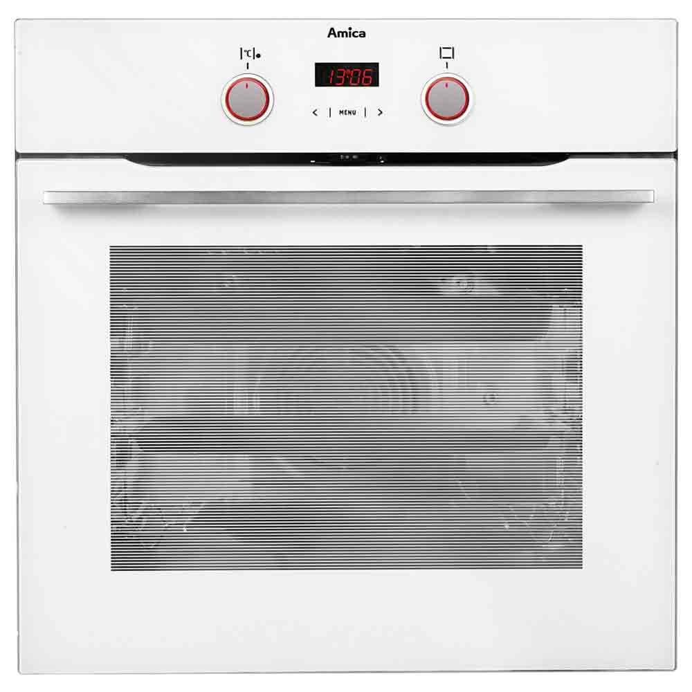 Dark Slate Gray ASC420WH Amica Ten function electric fan oven