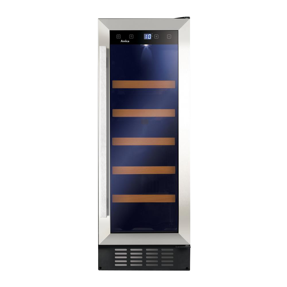 Gray AWC301SS Amica Freestanding/ under counter slimline wine cooler