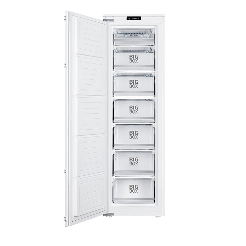 Lavender AMICA BZ2263 54cm built-in upright freezer